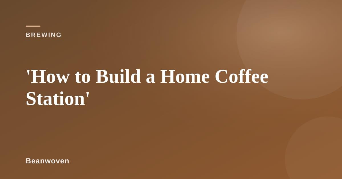 A well-organized home coffee station with a grinder, kettle, and pour-over setup